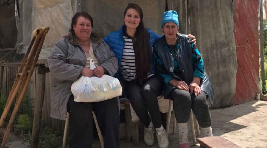 Covid19: Food bank in the war zone: Eastern Ukraine!!