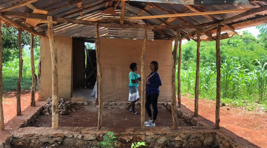 MAY 2022: Building Annette’s house!