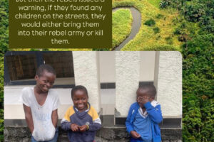 JULY: Rescued Children From War